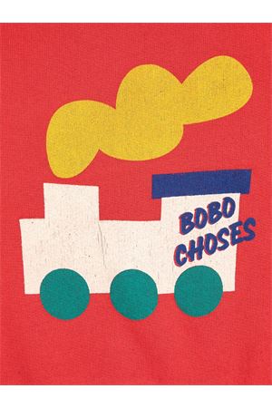 felpa in cotone rosso BOBO CHOSES KIDS | B225AB046.